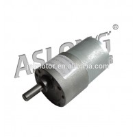 electric long life high torque motor Aslong JGB37-3530 7-1600rpm pure metal 12 volt dc gear motor