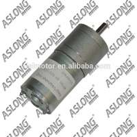 ASLONG JGA25-370 6V 12V 24V electric mini dc gear motor