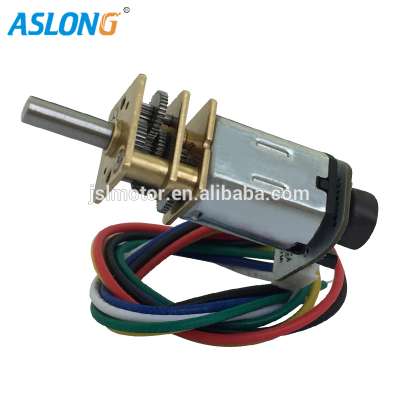 12V n20 DC Motor match with hobbing metal gear box  and 6PPR Encoder rJGA12-N20B