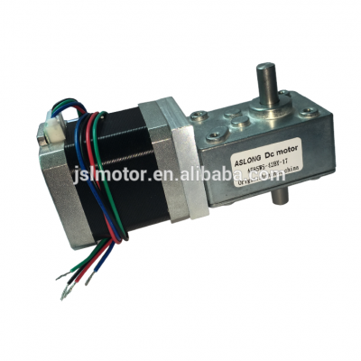 A58SW-42BYS Dual Shaft  Worm Gear Stepper Motor With Auto-lock