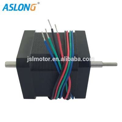 42BYS Micro DC Stepping Motor Stepping Motor With Double Output Shaft For 3D Engraving Machine